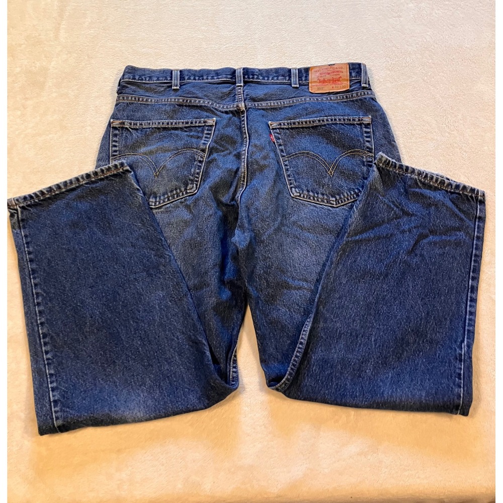 Levi's 550 Relaxed Fit Jeans Mens 40x30 Blue Medium Wash Denim Canada Made